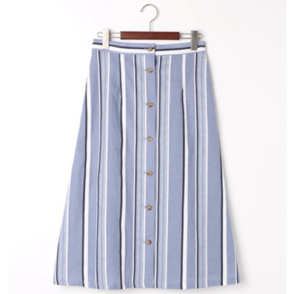 Te ChiChi Striped Long Skirt